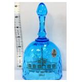 Fenton blue Watt Car & Foundry bell