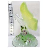 Fenton yellow/green butterfly on branch