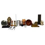 Lot of estate metalware items