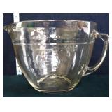 Clear 8 cup batter bowl