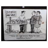 Metal Old Rocks For Sale sign