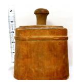 Vintage wood butter mold