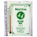 Vntg metal 6.5x9.25 Walnut Grove Feed thermometer