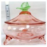 Cambridge pink depression watermelon candy dish
