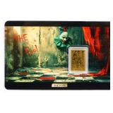 1/1000 troy ounce The Fool gold piece on card