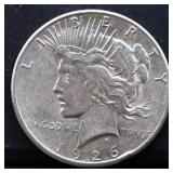 1926S peace dollar