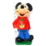 1970s plastic 11in Mickey Mouse Club figural bank
