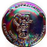 Fenton HOAGCA carnival paperweight