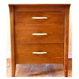 MCM Drexel Profile 3 drawer nightstand see pics