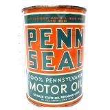 Vntg 1qt Penn Seal Motor Oil can