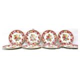 8 Spode bouquet 6in plates