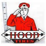 Porcelain 8x7 Hood Tires sign