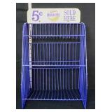 Metal Moon Pie store display shelf