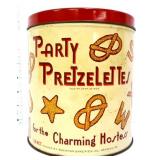 Vntg 1lb Party Pretzeletts tin