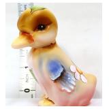 Fenton Barley burmese hand painted duckling