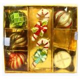 Lot of Martha Stewart ornaments in box