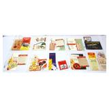 Lot of vntg firearm related paper adv & tags