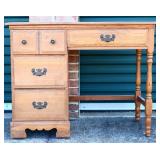 Vintage oak desk see photos
