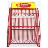 Sunbeam wire counter display rack