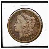 1891 Carson City Morgan silver dollar