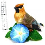 Lenox porcelain cedar waxwing bird figure