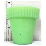 Fenton jadeite Martha By Mail 4in flower pot