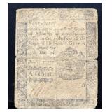 1775 Pennsylvania 4 pence colonial note