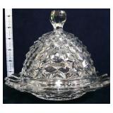 Fostoria dome butter dish
