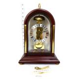 German key wind clock, has key