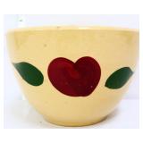 Vintage Watt Ware apple pattern mixing bowl