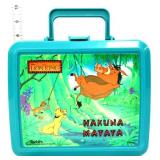 Vintage plastic Lion King lunchbox w/ thermos