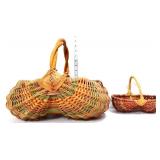 Lot of 2 baskets