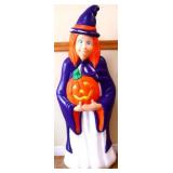40in witch w/ pumpkin blow mold see pics NO SHIP