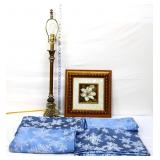 Mixed estate lot, inc blue linens