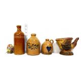 5 piece estate lot, inc mini jug