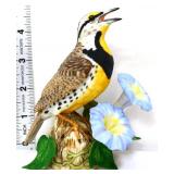 Lenox porcelain western medowlark bird figure