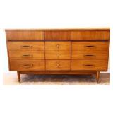 MCM 9 drawer dresser see photos