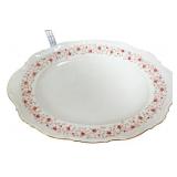 Vntg German Lady Claire oval platter
