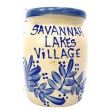 Stone Savannah Lakes Village utensil crock