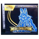 Sealed Pokemon ETB Mega Evolution card set