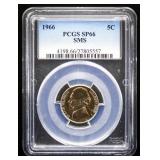 Graded SP66 1966 nickle