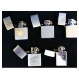 Lot of 5 Zippo lighters