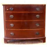 Vintage mahogany hepplewhite 4 drawer server