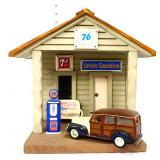 Wood country store display