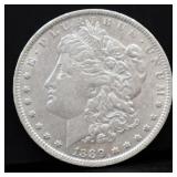 1889O Morgan silver dollar