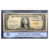 1935 WWII North Africa $1 silver certificate