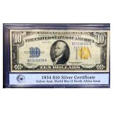 1934 WWII North Africa  $10 note
