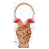 Fenton burmese fenced garden butterfly basket