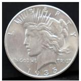 1935 peace dollar