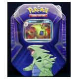 Sealed Pokemon Triple Whammy Tyranitar tin